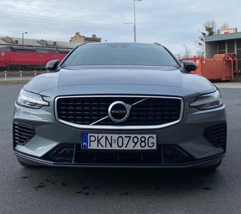 Volvo V60 cena 183500 przebieg: 70000, rok produkcji 2020 z Dąbie małe 742